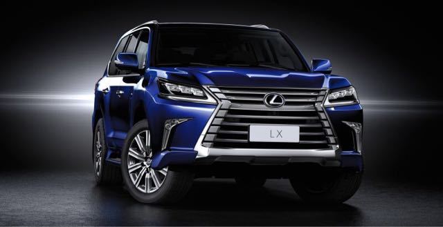 2017款中东版雷克萨斯lx570现车最低报价多少钱配置参数图文介绍