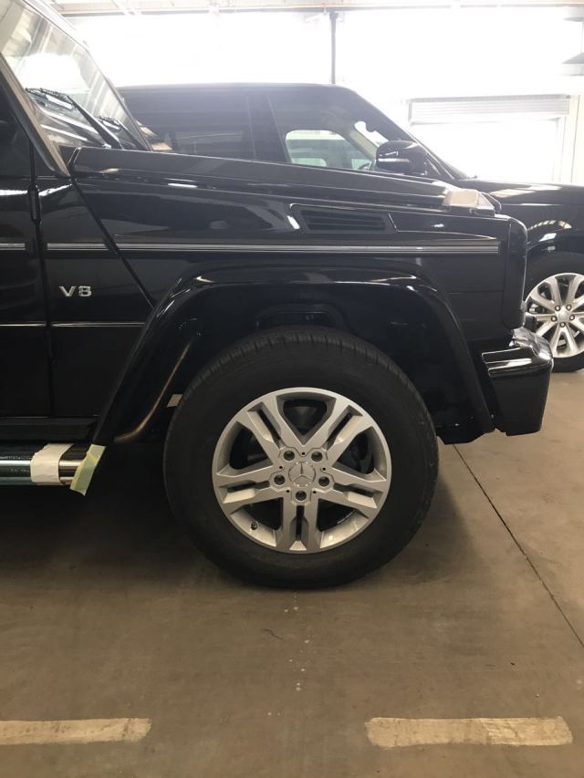 17款奔驰G500堪称一台孤独的越野之王