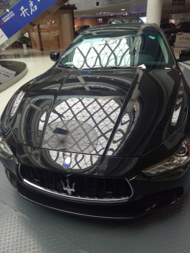 2017款玛莎拉蒂吉博力顶着海神三叉戟的霸气