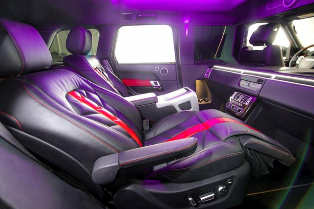 英国女皇的座驾 路虎揽胜行政皇家一号