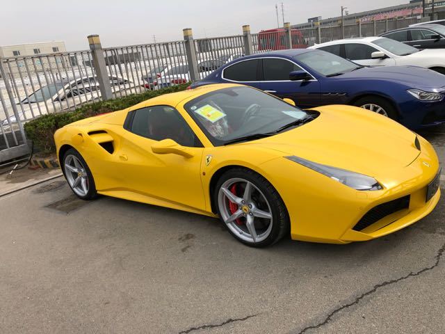 法拉利488GTB 敞篷现车到港报价优惠