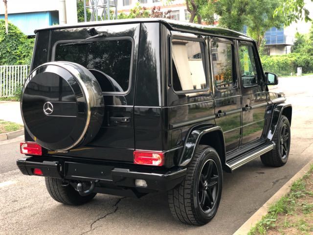 18款奔驰G500中东版4.0T配置参数尺寸 现车G500等