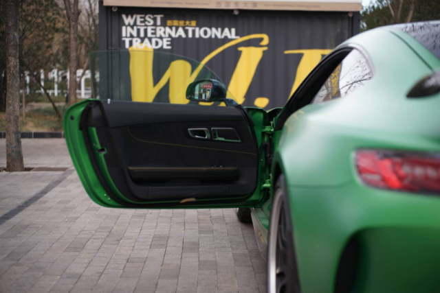 17款奔驰AMG GTR版 魔焰绿\/黑北京现车求开