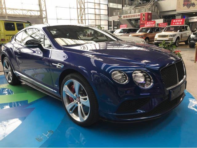 17款宾利欧陆摩洛哥蓝尊贵尽显