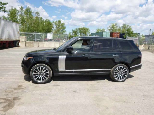 16款进口路虎揽胜行政创世加长版仍投射出天之骄子的气势,全新五辐亮