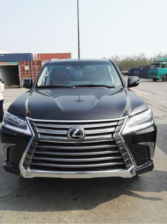 雷克萨斯570黑车红内加版 天津港口直销