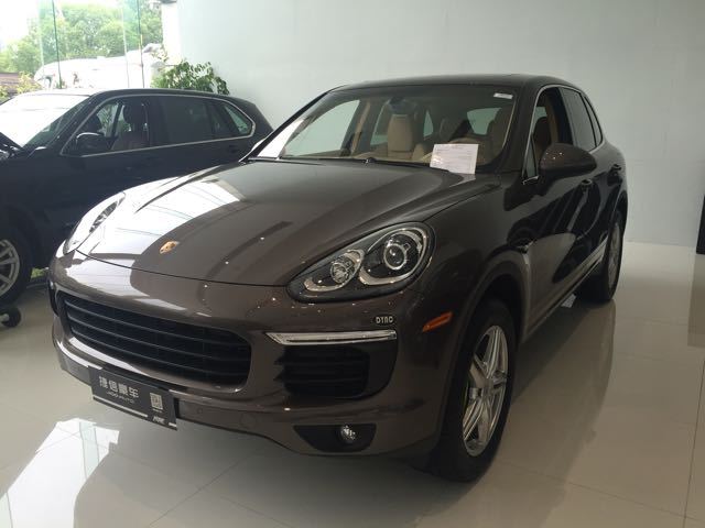 进口 保时捷 卡宴3.0tse 混动 天津唯一的一台棕色