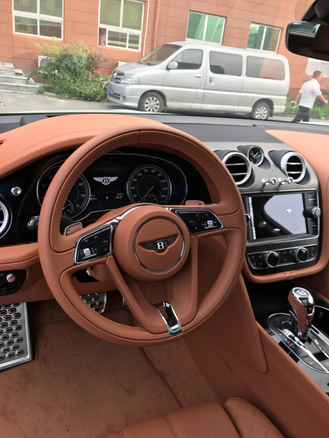 随时看车 当日提车 详情电询)2017款宾利添越内饰所能触及到的地方均