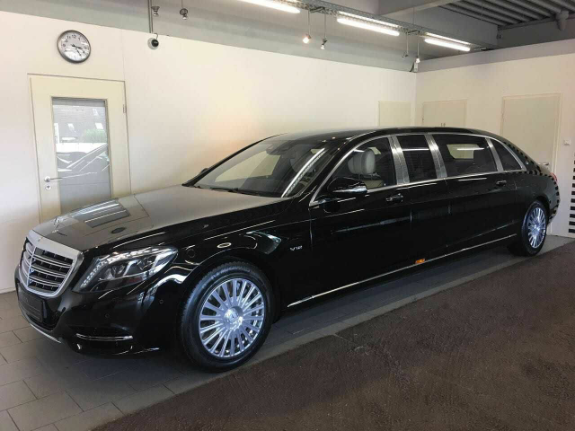 98米原装进口定制奔驰s600普尔曼6.5米最新报价奔驰迈巴赫s560加长5.