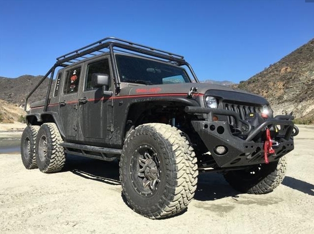 jeep牧马人6x6比传说的还要彪悍接受全国订购