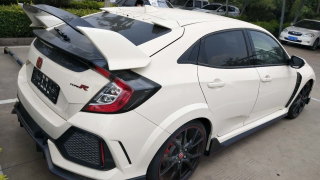 18款进口本田思域civic type r最强前驱爆表
