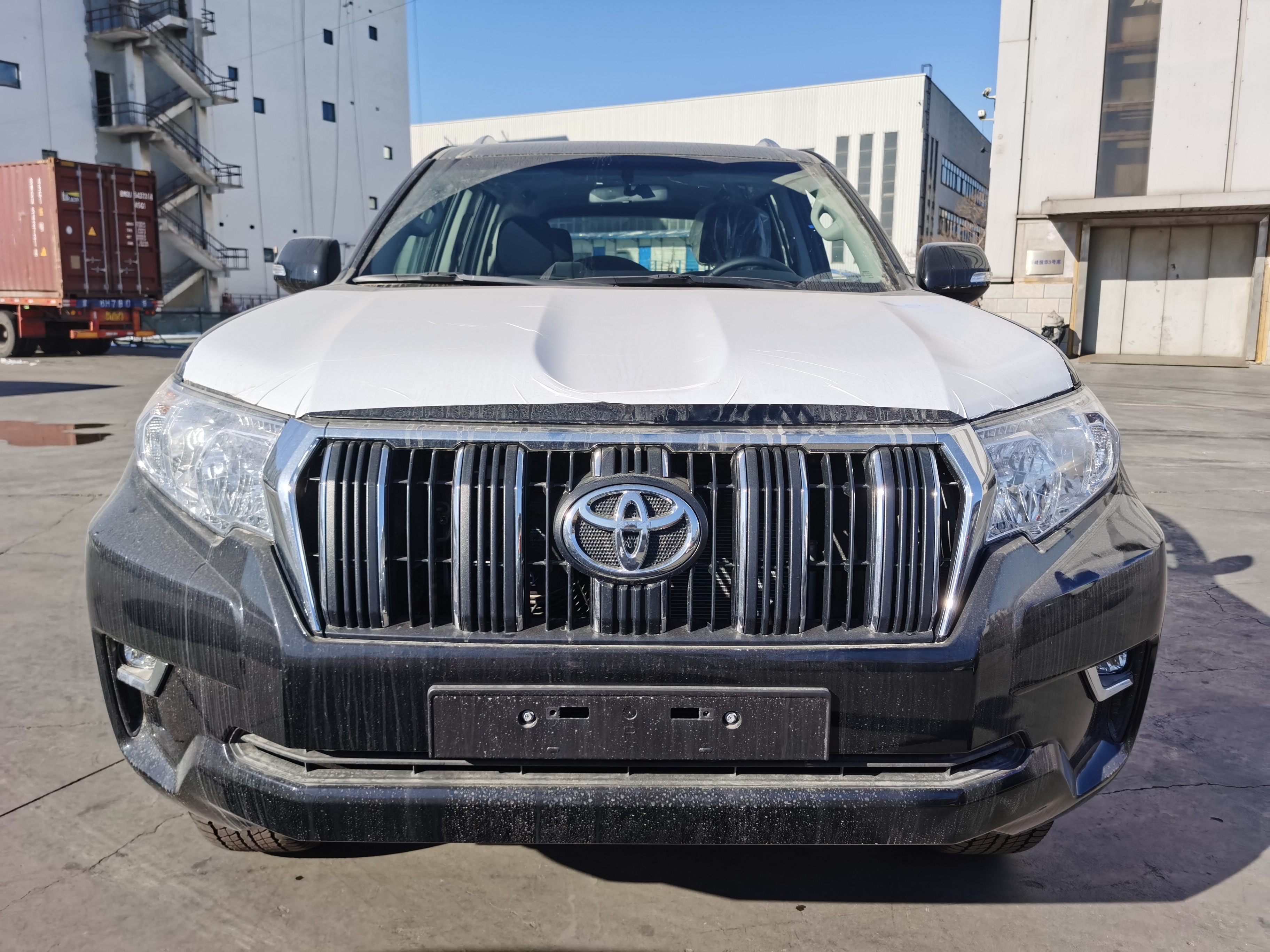 2020款丰田霸道3000中东30t柴油自动txl外挂17铝轮