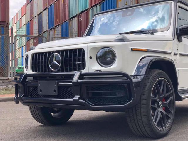 20款奔驰g63 amg黑曜套件菱形格顶级真皮动态驾驶